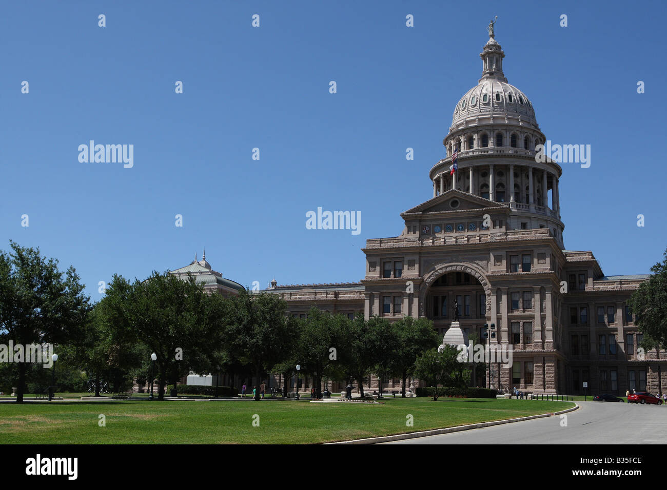 Austin Hauptstadt Staatsaufbau Stockfoto