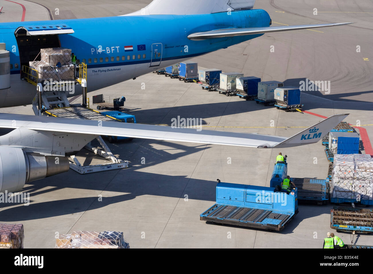 Am Flughafen Amsterdam Schiphol In Den Niederlanden Wird Das