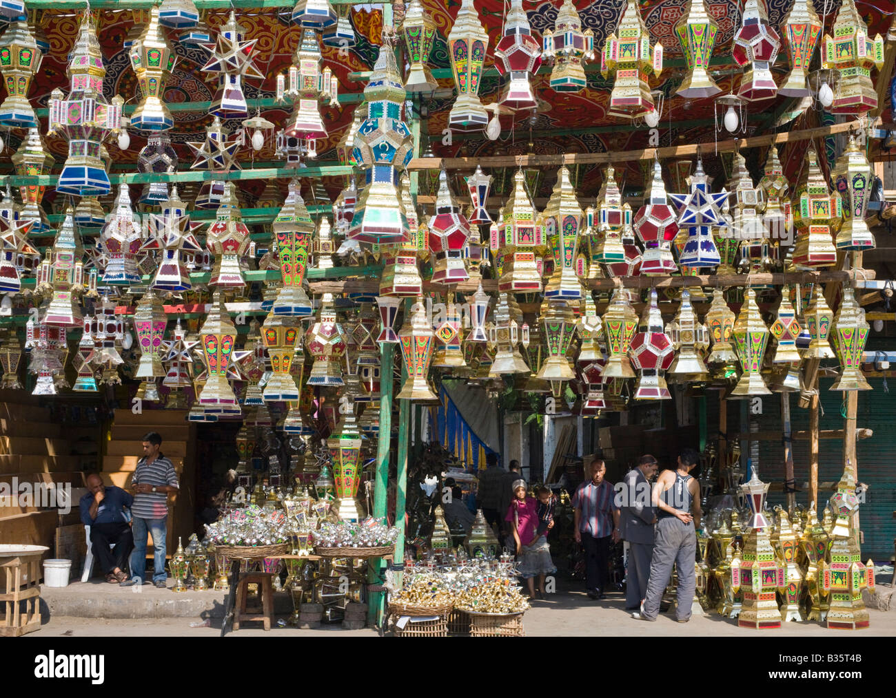 Ramadan Laternen zum Verkauf, Kairo, Ägypten Stockfoto