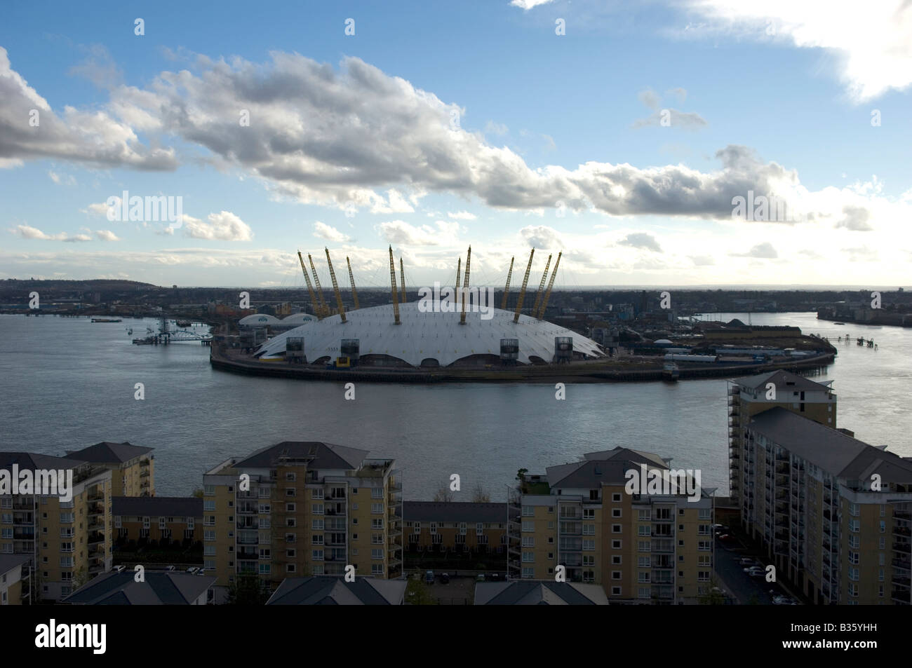 Der O2 Millennium Dome Stockfoto