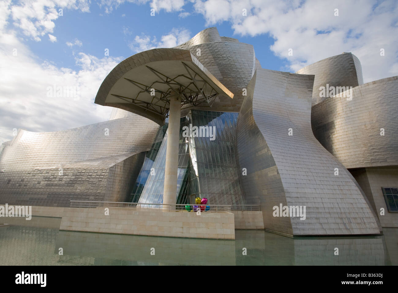 Museum Museo Guggenheim in Bilbao Baskenland Spanien Stockfoto