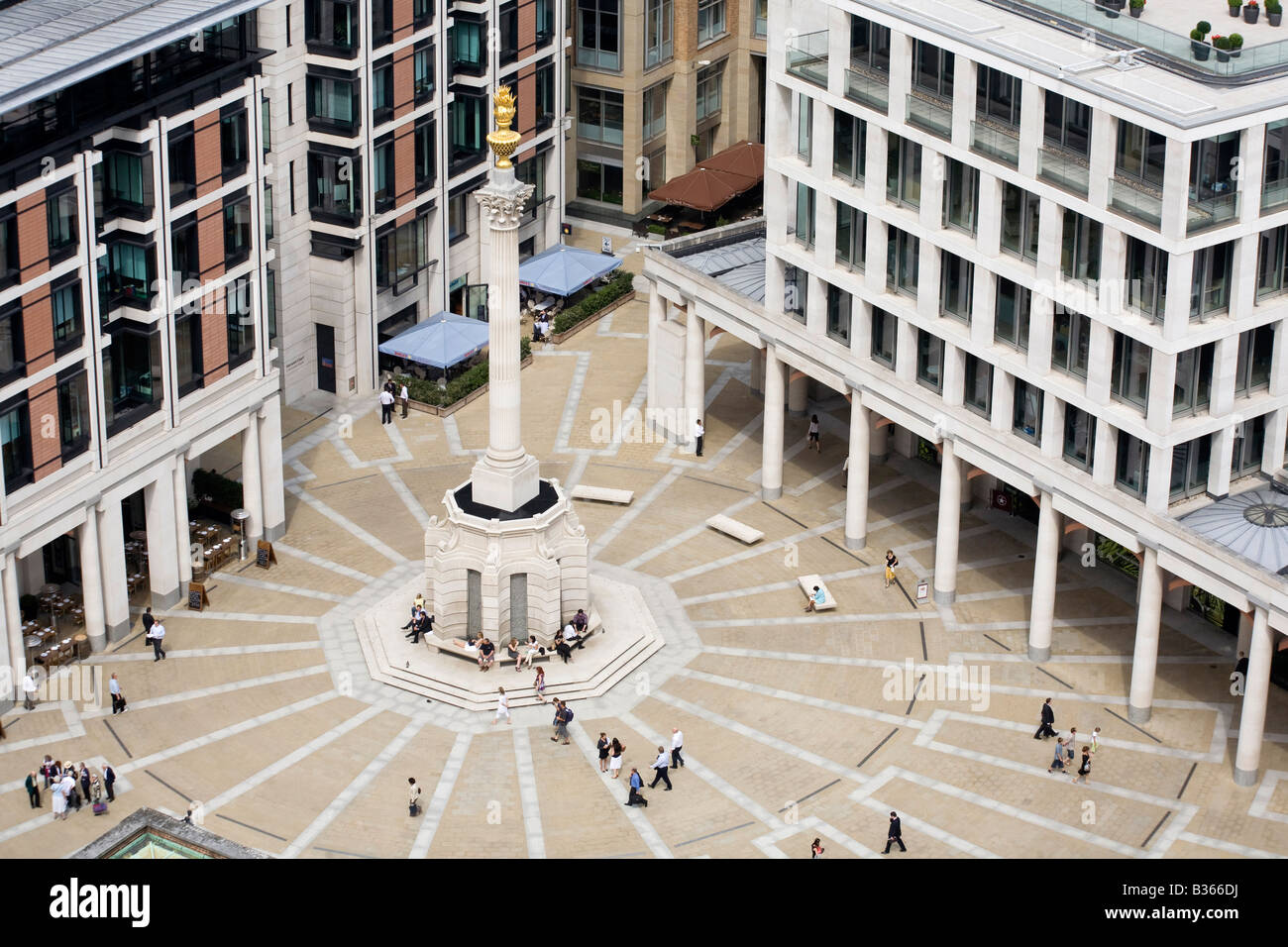 Paternoster Square, London, England Stockfoto