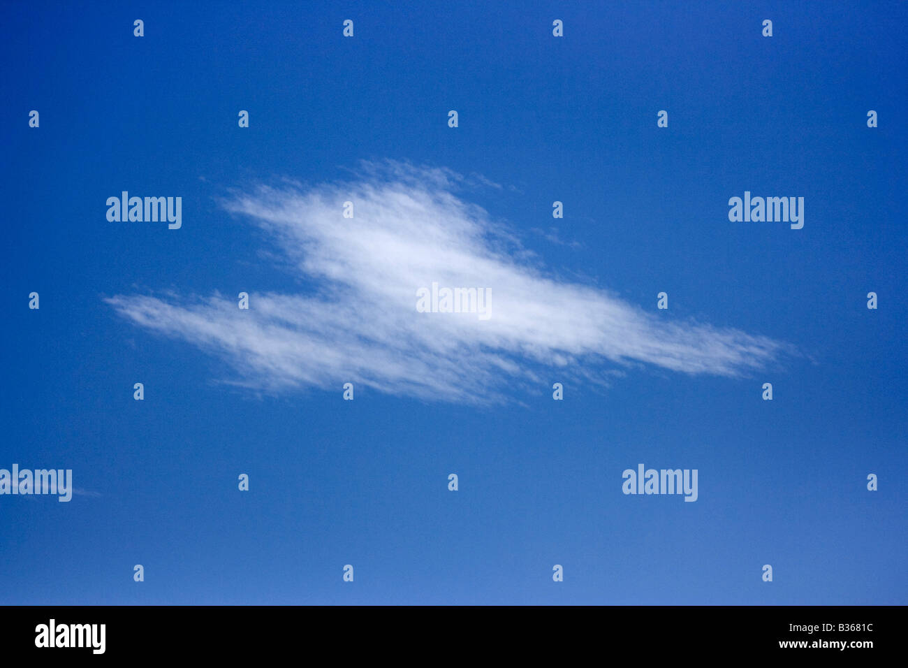 Still Life herzförmige Wolke Stockfoto
