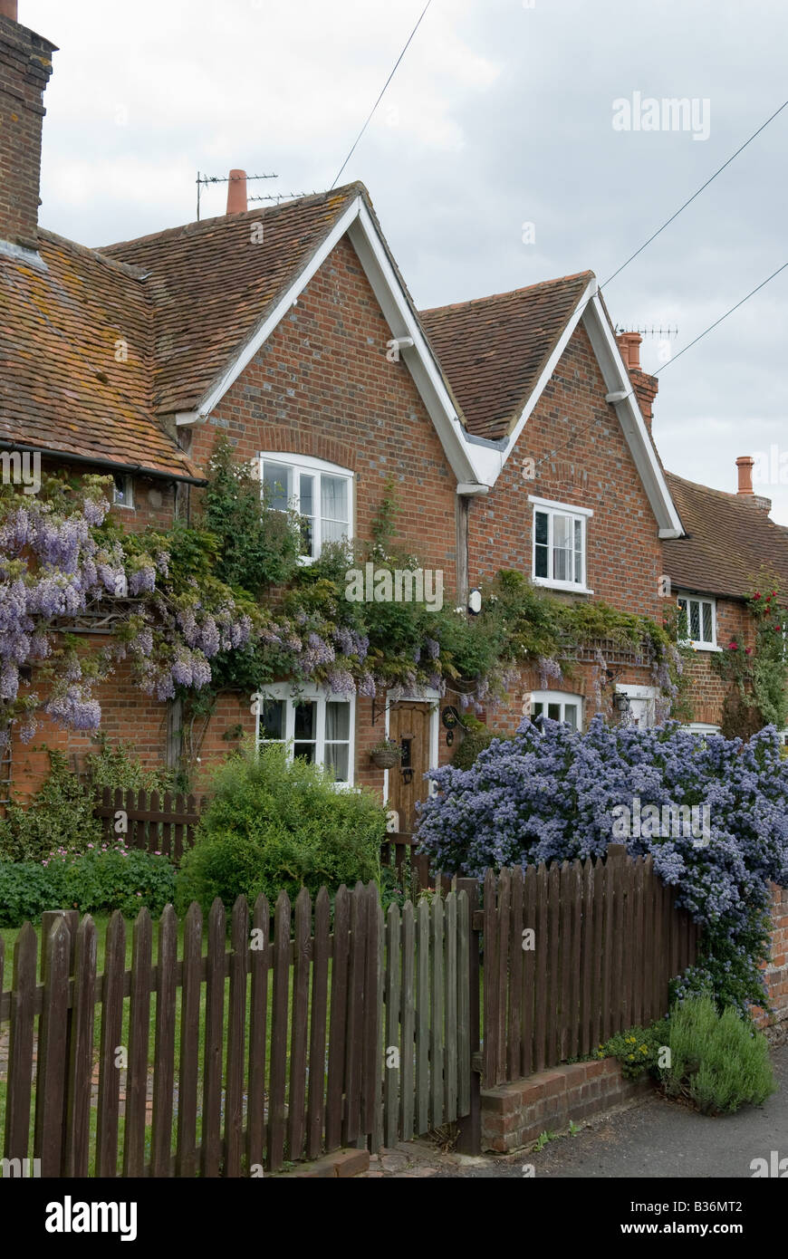gemauerte Hütten Hertfordshire, UK Stockfoto