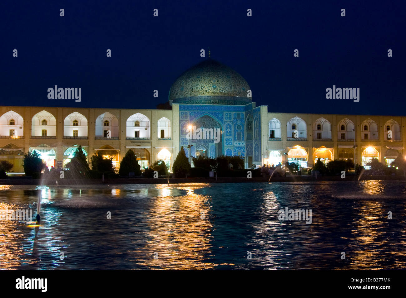 Sheikh Lotfollah Moschee Imam-Platz in Esfahan Iran Stockfoto