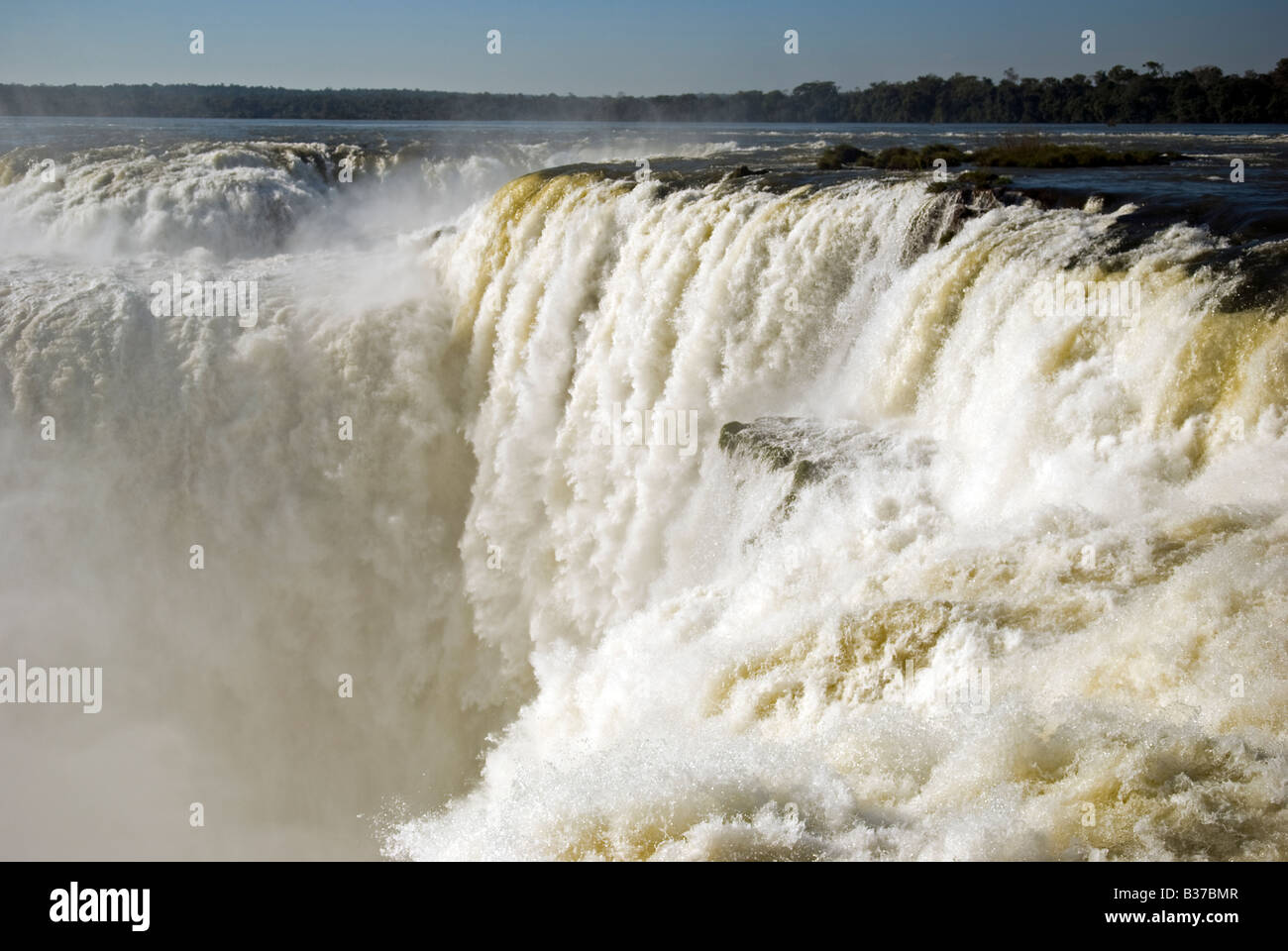 Iguacu Wasserfälle, Brasilien Argentinien Grenze Stockfoto