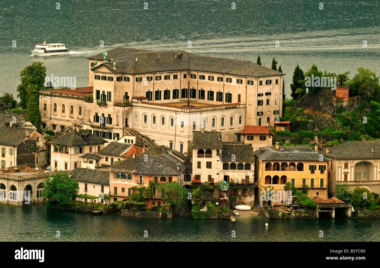 Irland, Lago d ' Orta, Norditalien, Filmmaterial von italienischen Apls Stockfoto