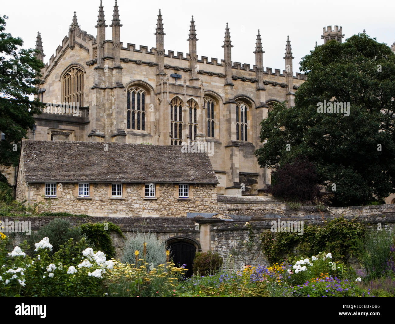 Christus-Kirche-Oxford, College-Gebäuden und Gärten, Oxfordshire, England, UK Stockfoto