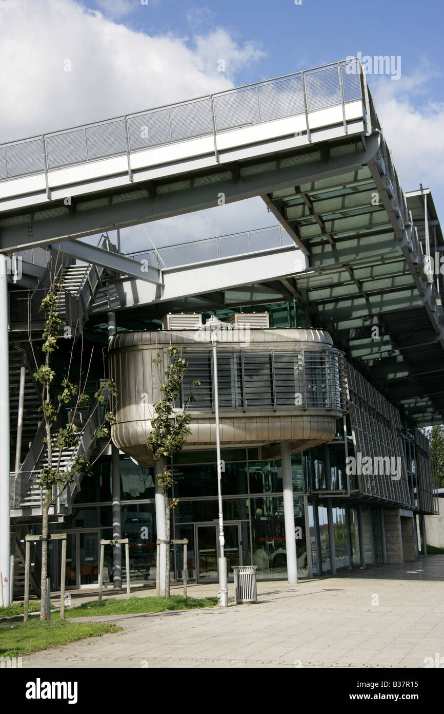 City of Sunderland, England. Glas und Stahl konstruiert National Glass Centre befindet sich am nördlichen Ufer des Flusses Wear. Stockfoto