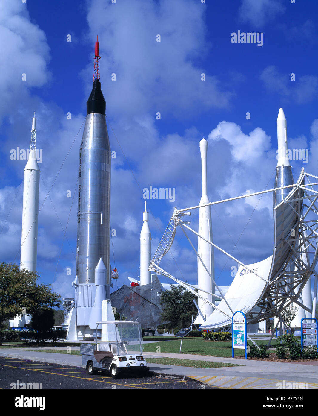 Kennedy Space Center Stockfoto