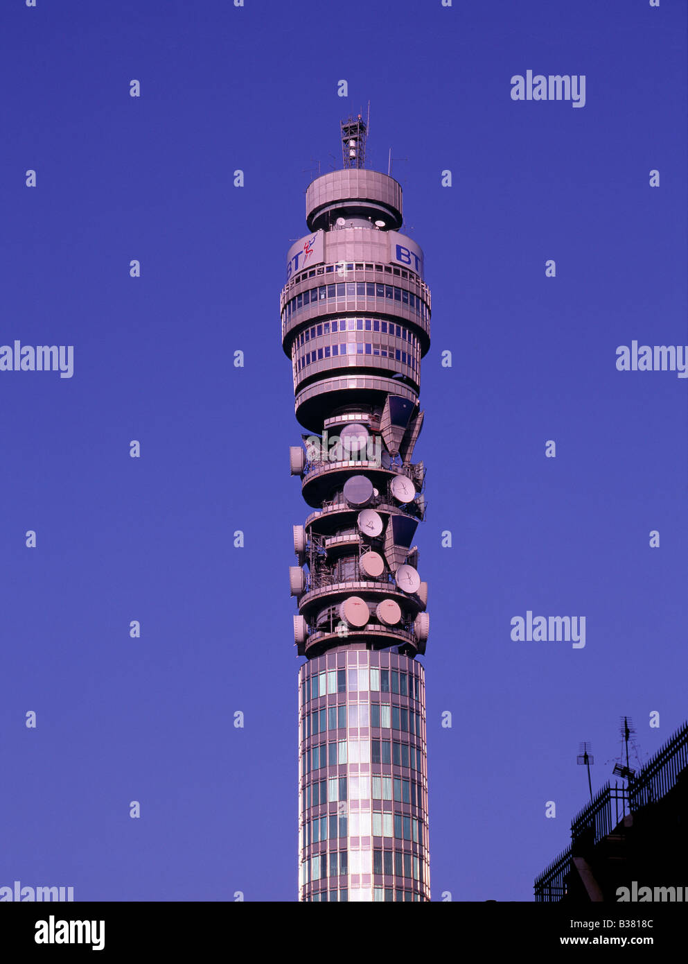 British Telecom Tower Stockfoto