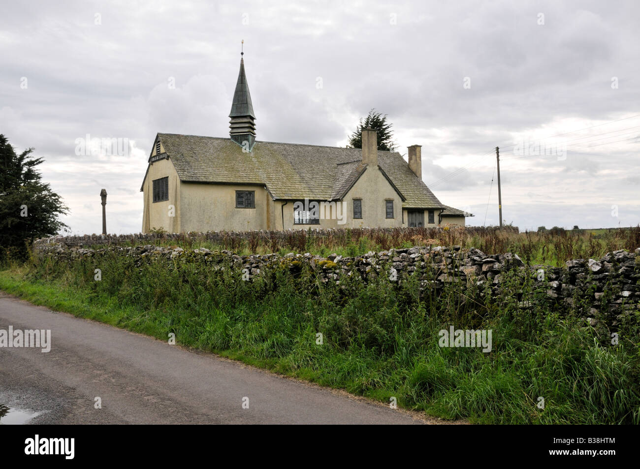 Kapelle St Hugh in Kartause auf mendip Stockfoto