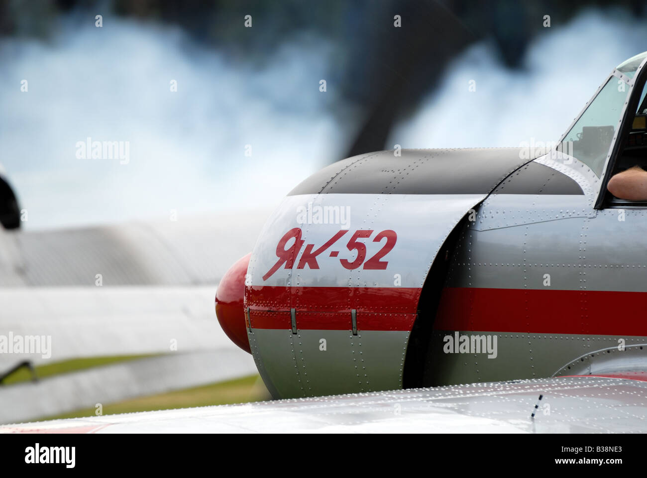 Russische Flugzeuge Jakowlew Jak52 Stockfotografie Alamy