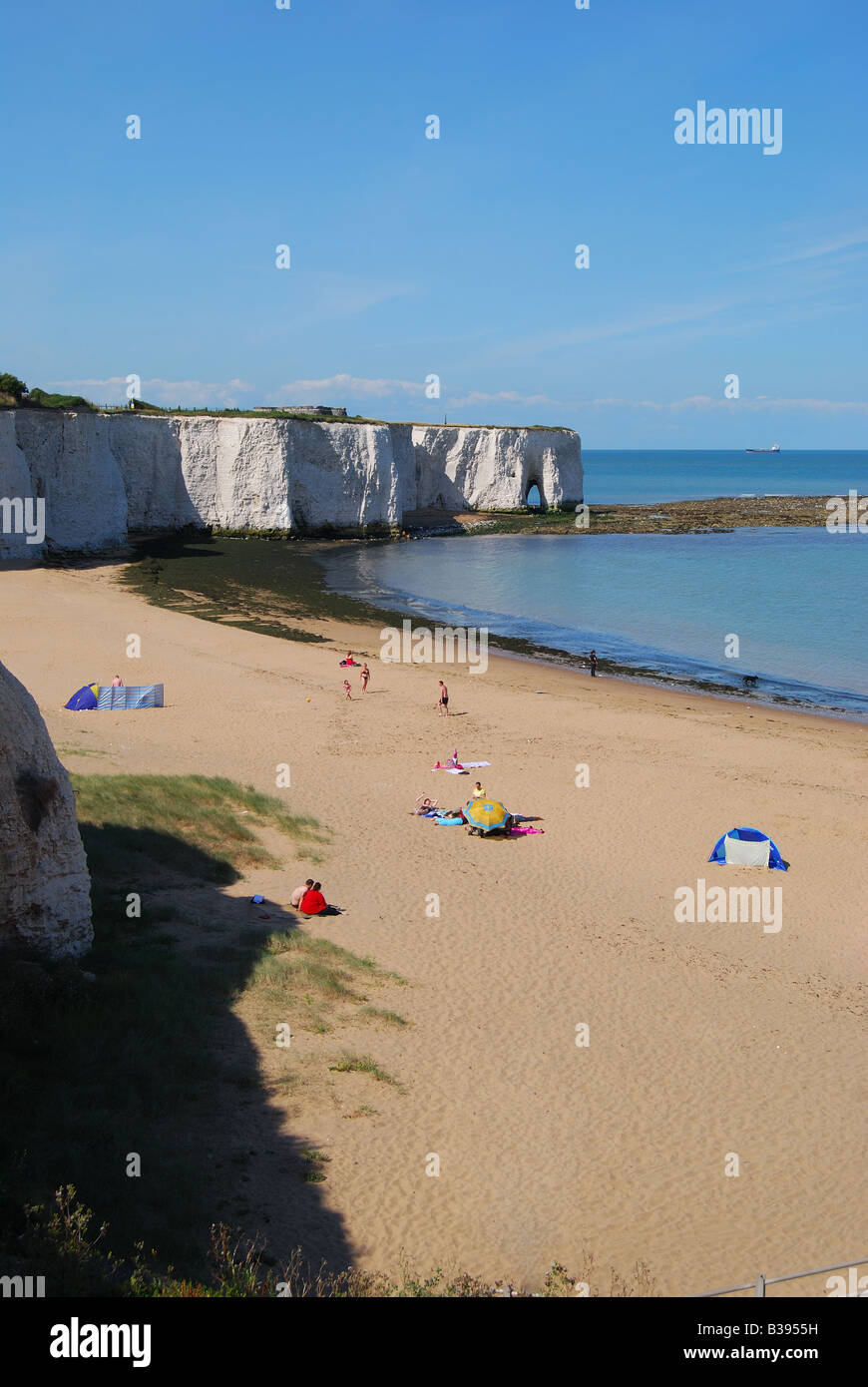 Kingsgate Bay, in der Nähe von Broadstairs, Kent, England, Vereinigtes Königreich Stockfoto