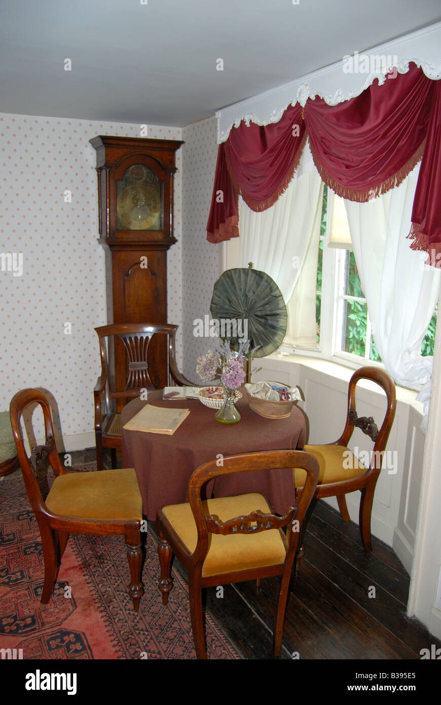 Betsey Trotwood Stube, Dickens House Museum, Victoria Parade, Broadstairs, Kent, England, Vereinigtes Königreich Stockfoto