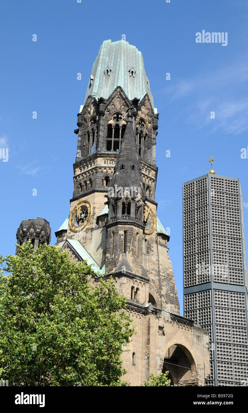 Kaiser-Wilhelm-Gedächtniskirche, Berlin Stockfoto