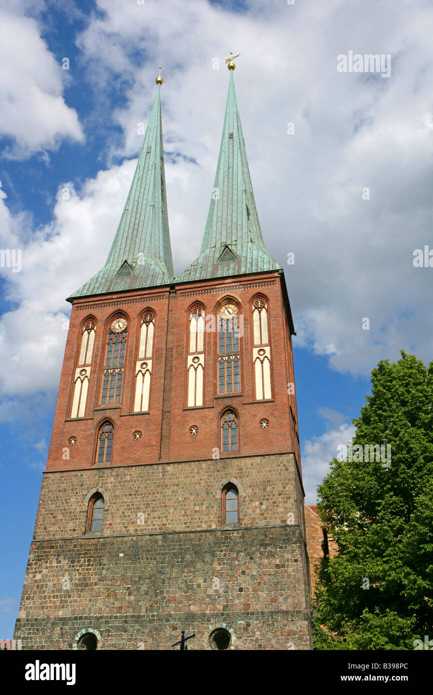 Deutschland, Berlin, Nikolaikirche, Church of St Nicholas Berlin Deutschland Stockfoto