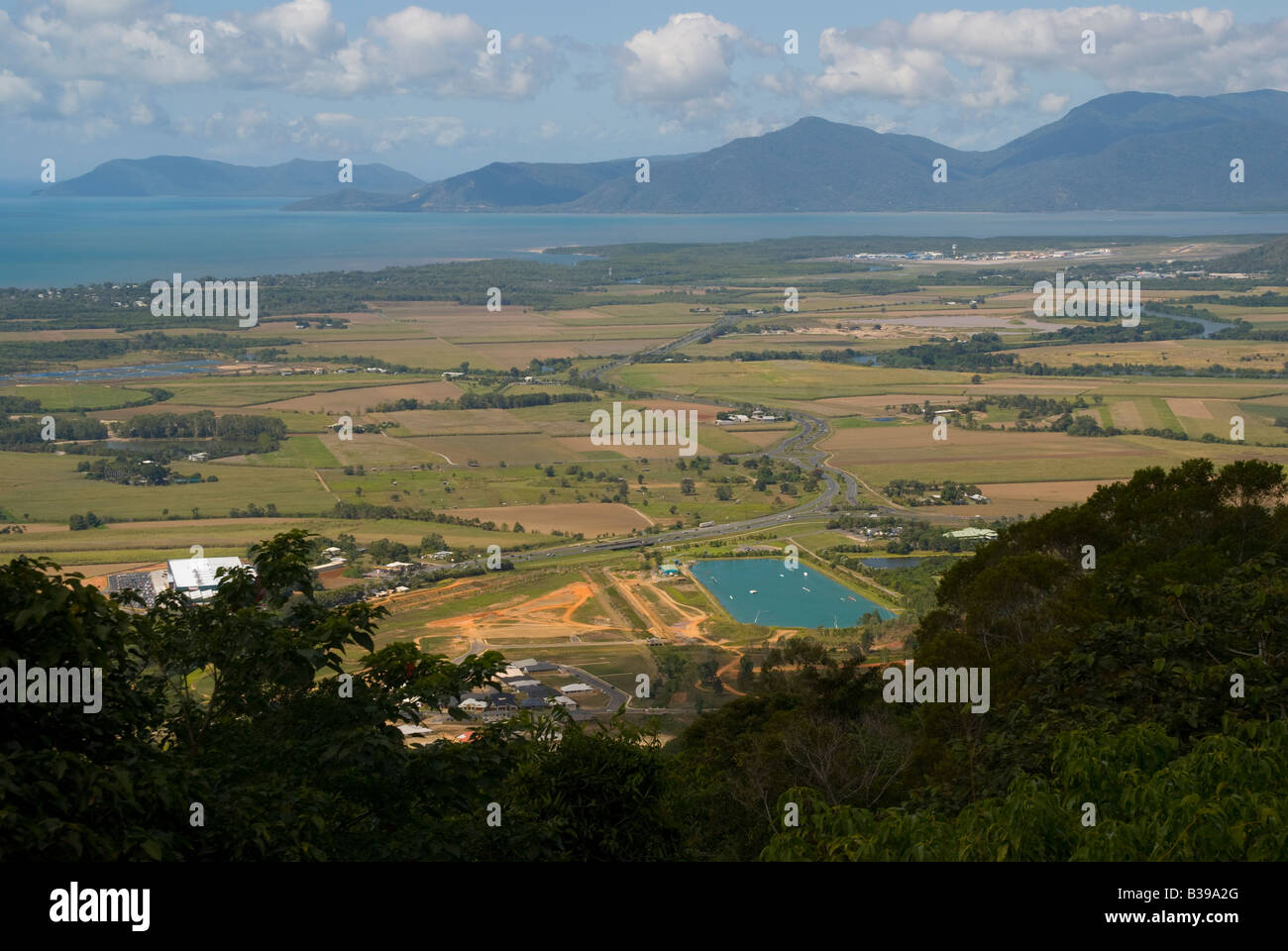 Das Hinterland von Cairns in weit Nord-Queensland-Australien Stockfoto