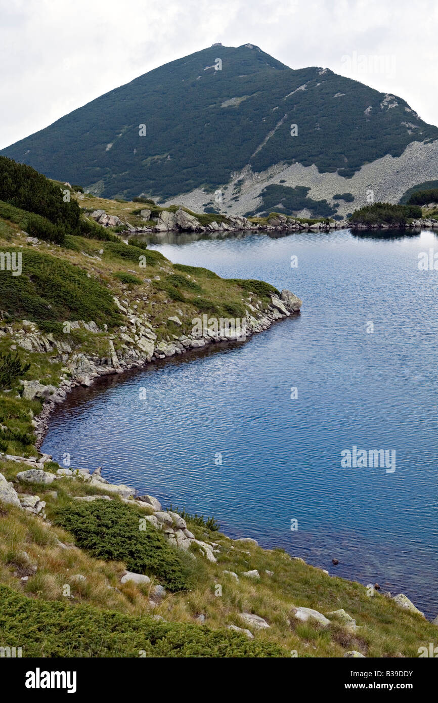 Spektakuläre Kremenski Seen in World Heritage Site Nationalpark Pirin Bulgarien Stockfoto