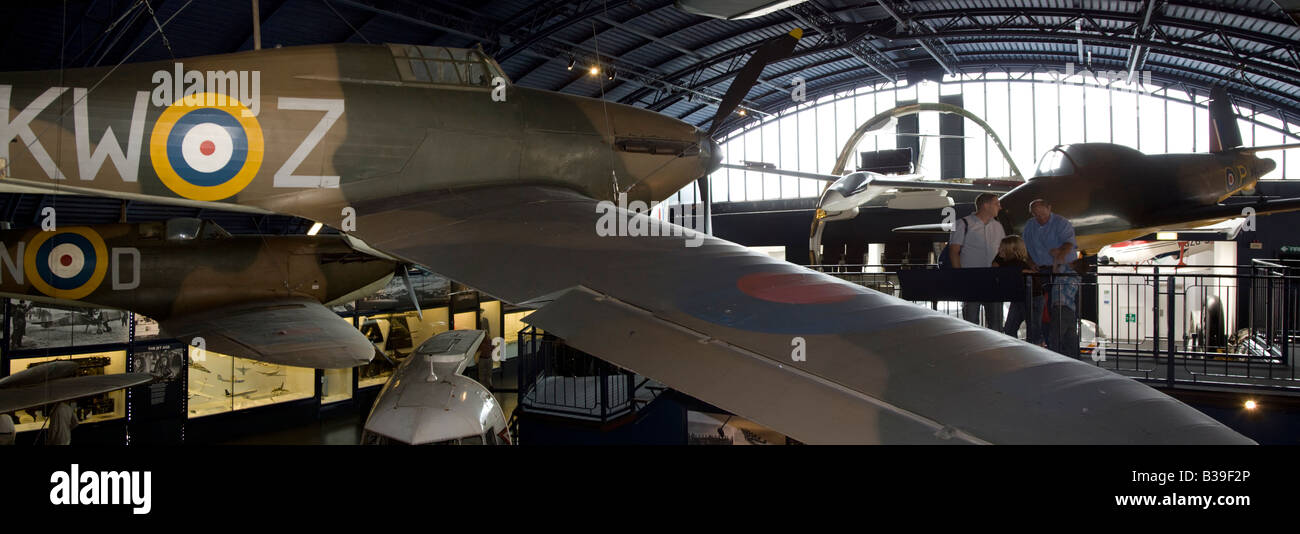 Hawker Hurricane - Flug Galerie - Wissenschaftsmuseum - Kensington - London Stockfoto