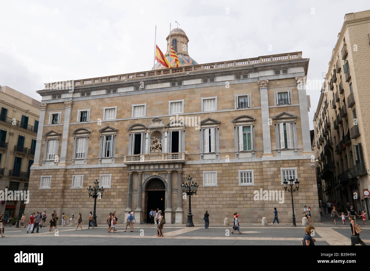 Stadtverwaltung Barcelona Stockfoto