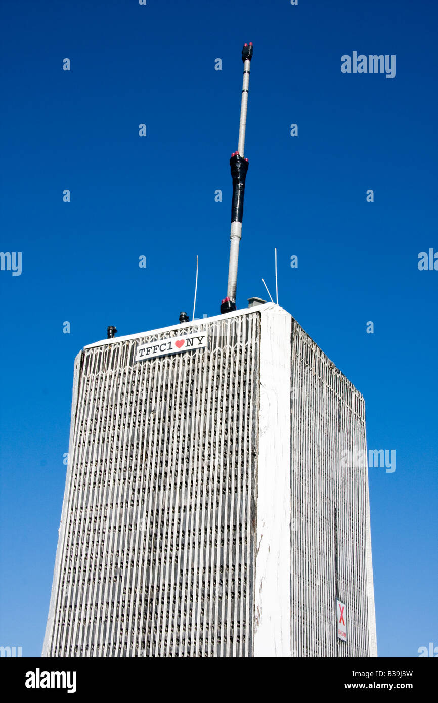 World Trade Center Replik Denkmal Tinton Falls NJ USA Stockfoto