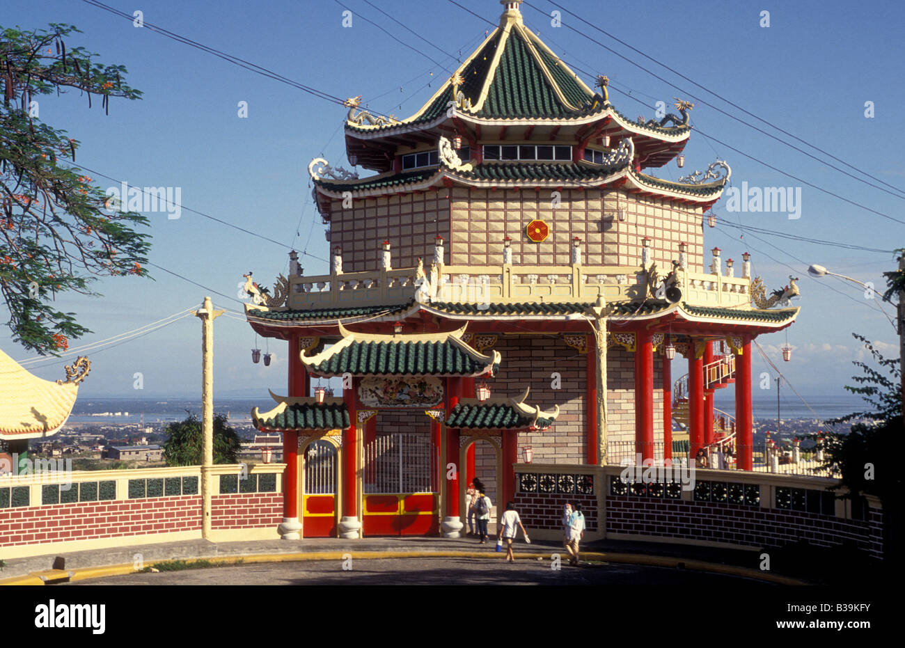 taoistische Tempel Cebu Philippinen Stockfoto