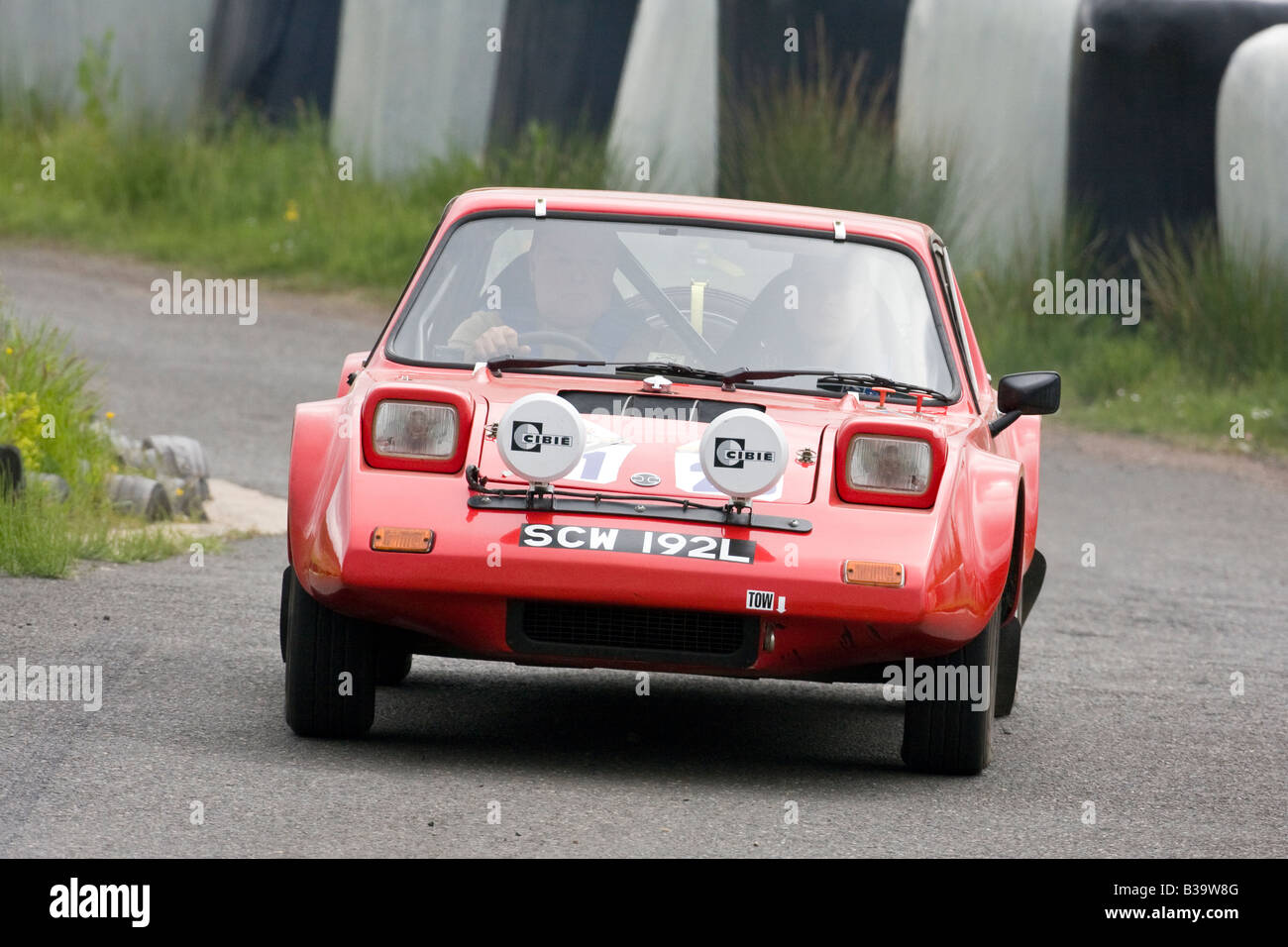 1972-Clan Crusader Oldtimer Autotest Rallye Knockhill Fife Schottland 2008 Stockfoto