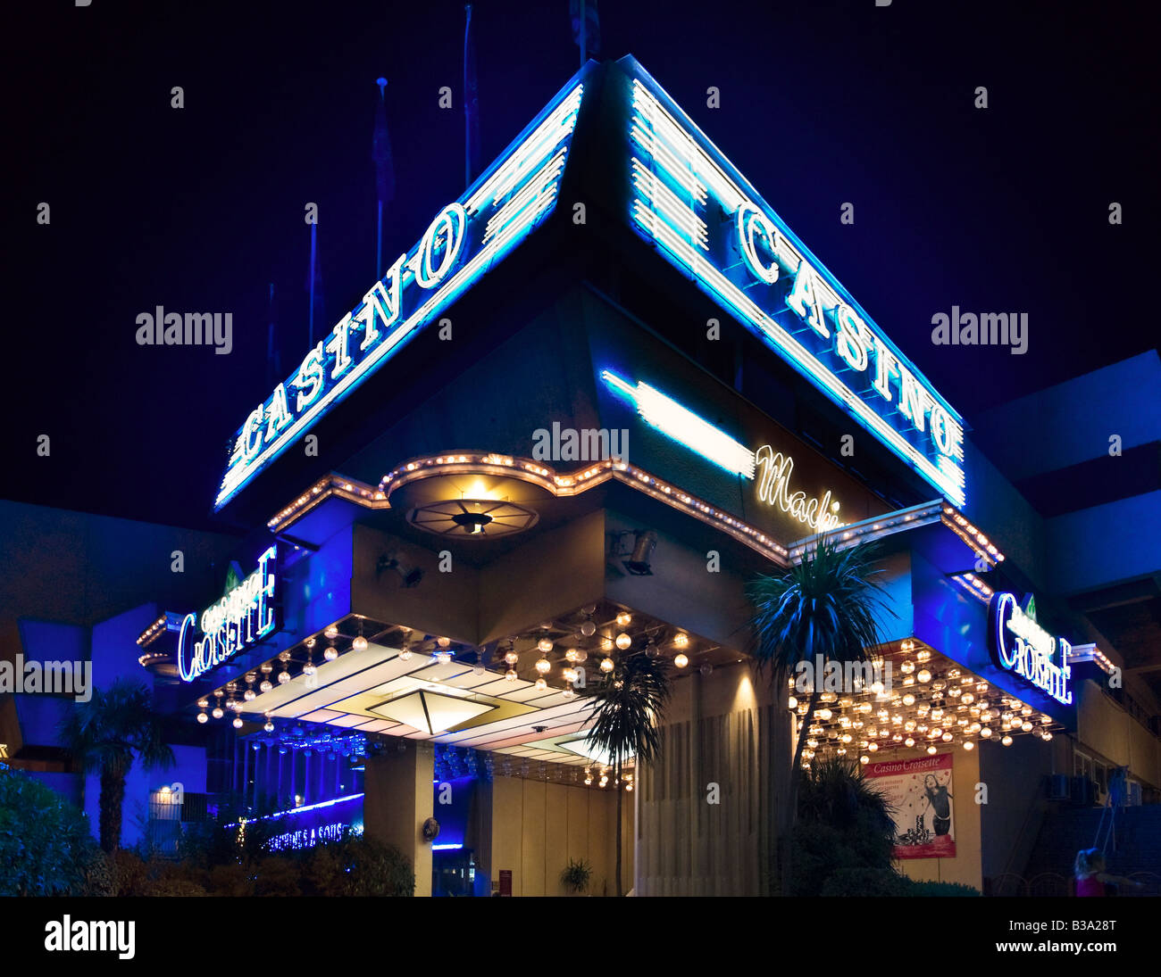 Die Croisette Casino im Palais des Festivals, Cannes, Cote d ' Azur, Provence, Frankreich Stockfoto