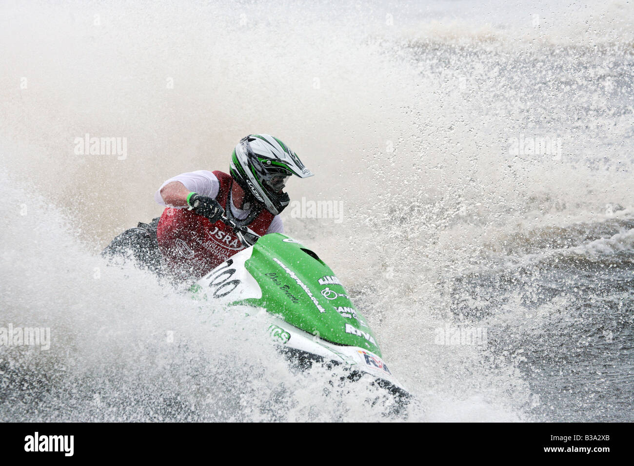 2007 Jet-Ski-Meisterschaften auf dem River Tees in Stockton on Tees Stockfoto