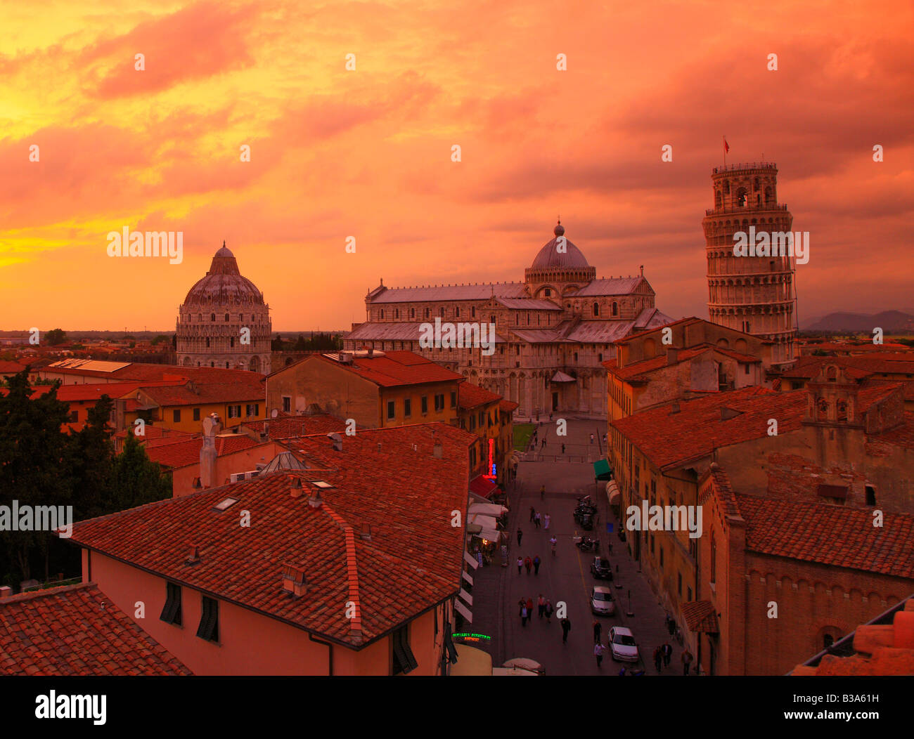 Pisa, Toskana, Italien Stockfoto