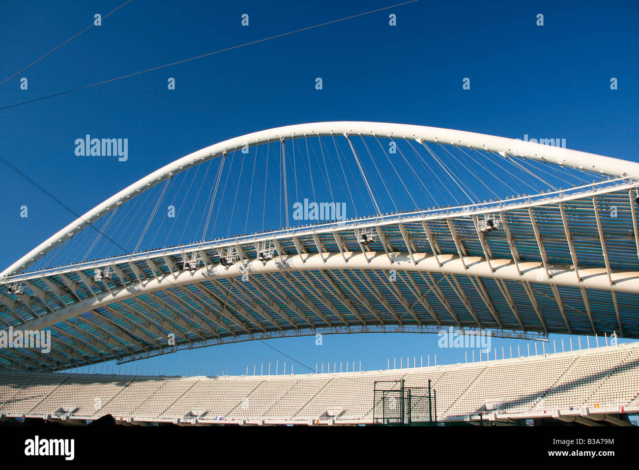 Olympiastadion von Athen Griechenland Architektur und Sport Stockfoto