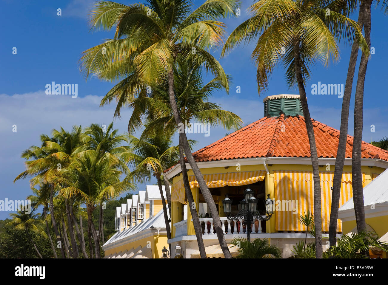Karibik, Antigua, Dickenson Bay beach Stockfoto