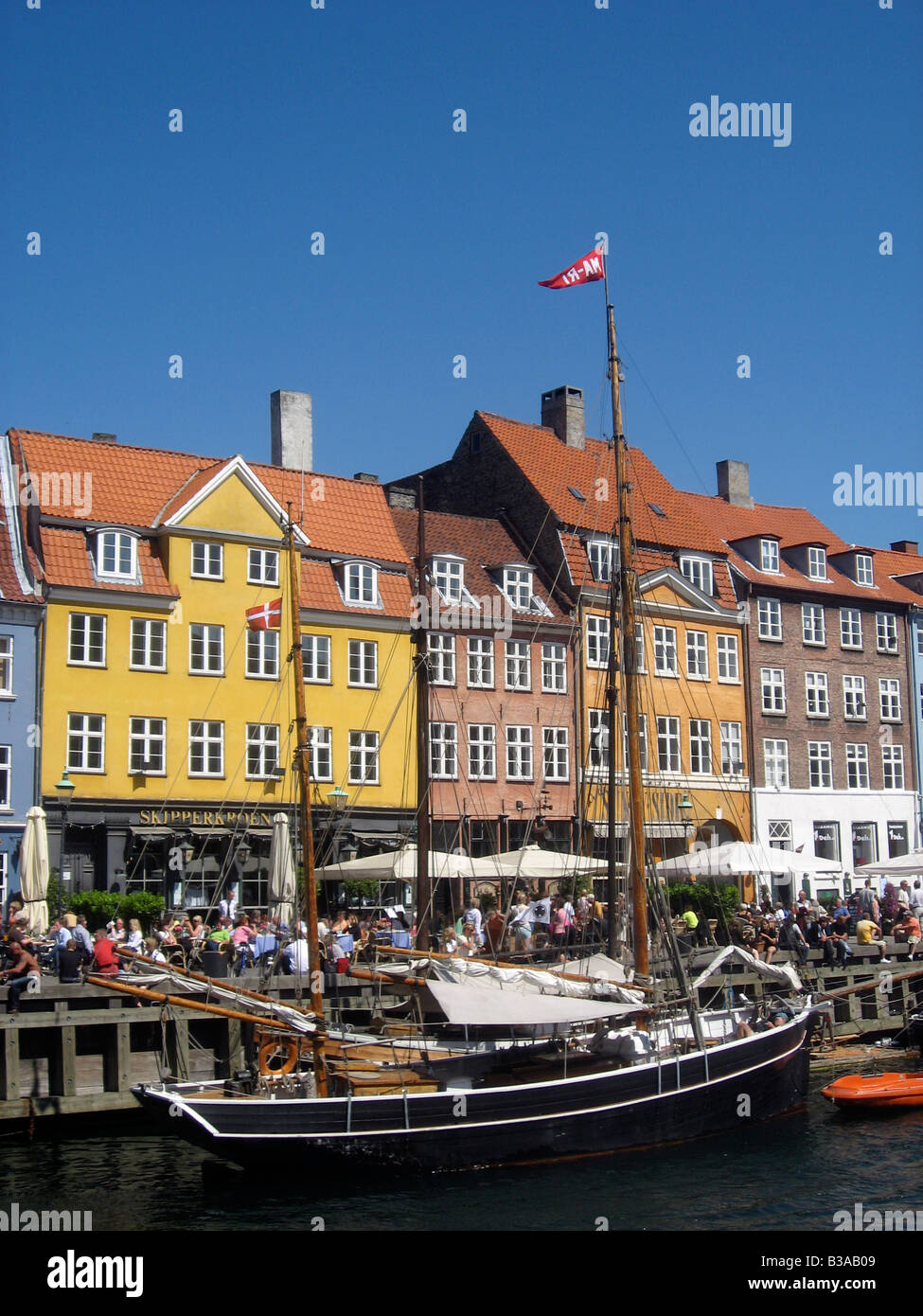 Nyhavn, Kopenhagen, Dänemark Stockfoto