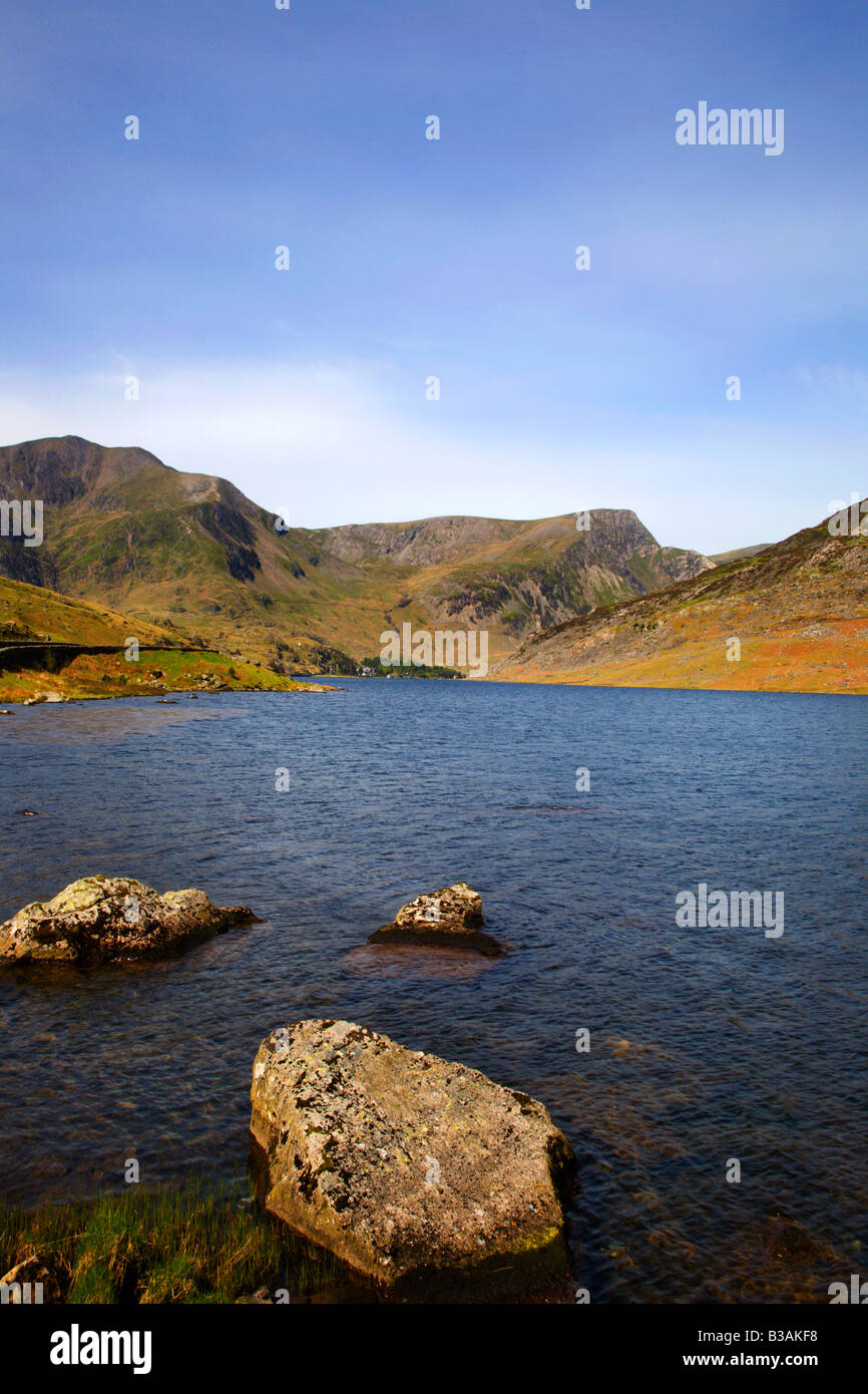 Llyn Ogwen Gwynedd Wales Stockfoto