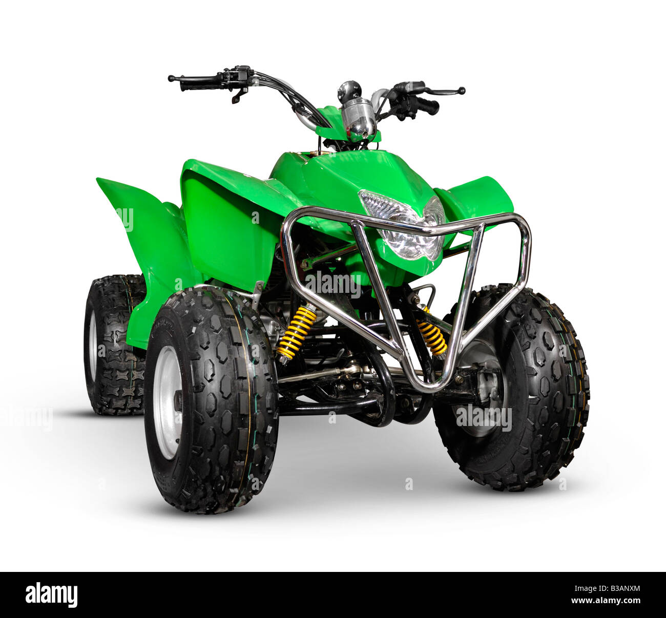 Grüne ATV Stockfoto