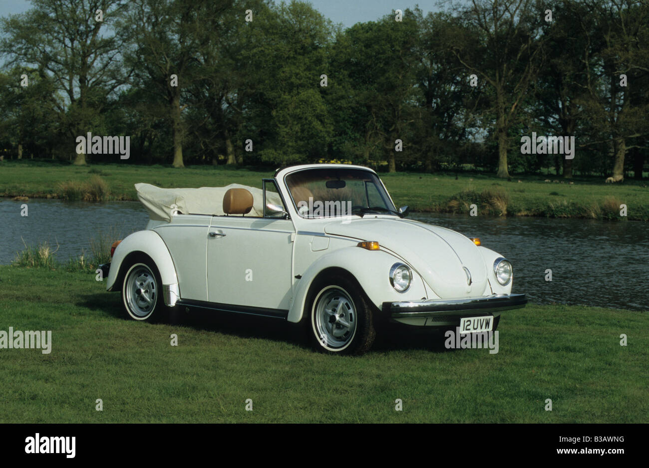 Volkswagen Käfer Cabriolet. Stockfoto