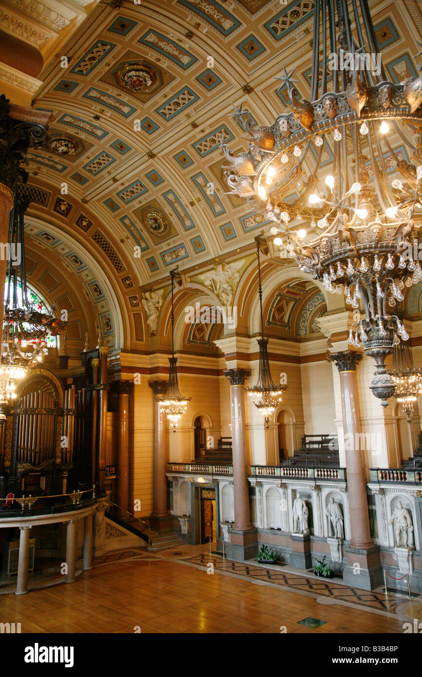 Juli 2008 - das Innere des St George s Hall Liverpool England UK Stockfoto