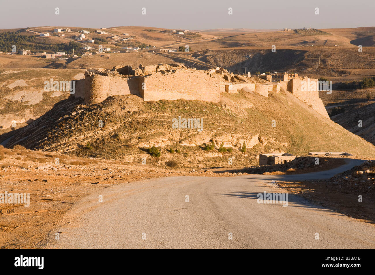 Shobak Ruinen, Jordanien Stockfoto