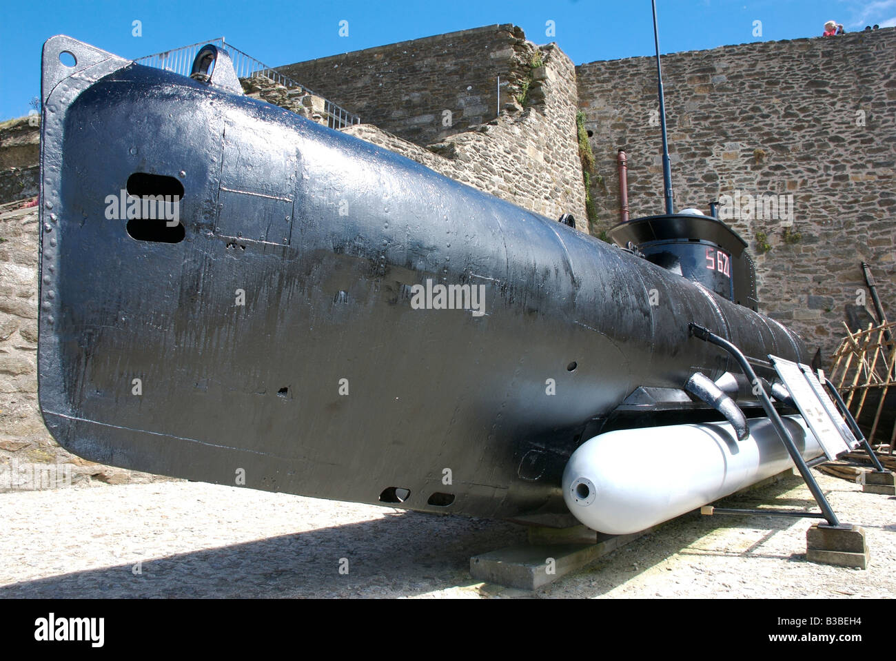 S622 Deutsch pocket u-Boot-Brest Frankreich Stockfoto