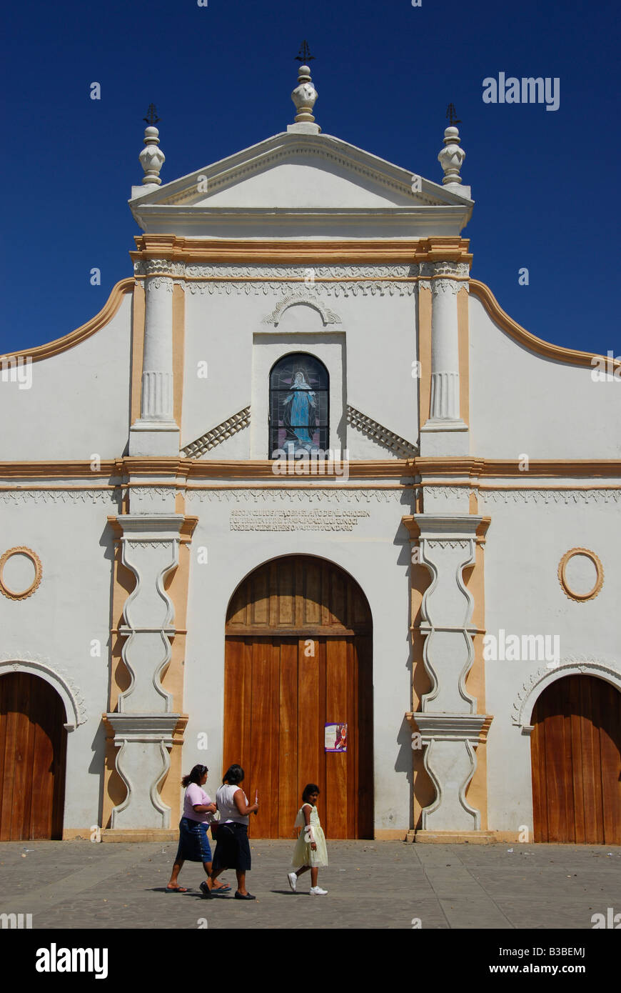 Kirche der Himmelfahrt der Maria, Masaya, Nicaragua, Mittelamerika Stockfoto