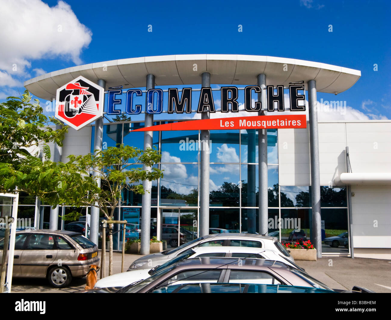 Französisch Ecomarche Supermarkt, Frankreich, Europa Stockfoto