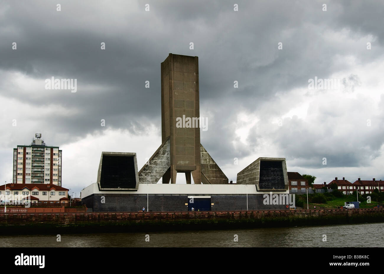 Tunnel-Ventilator, Kingsway Mersey-Tunnel, Birkenhead Stockfoto