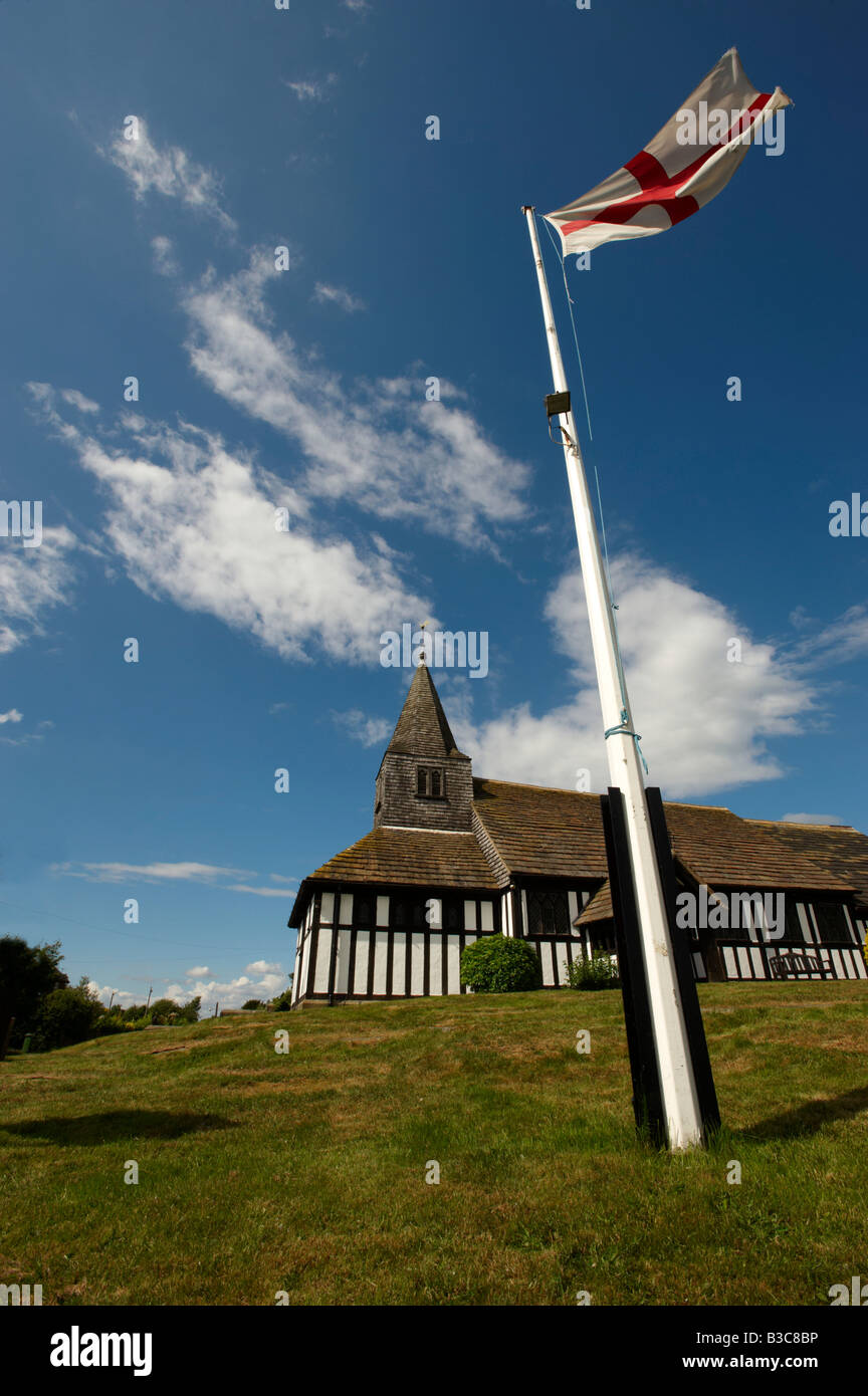 St James St. Paul Church Marton Cheshire UK Stockfoto