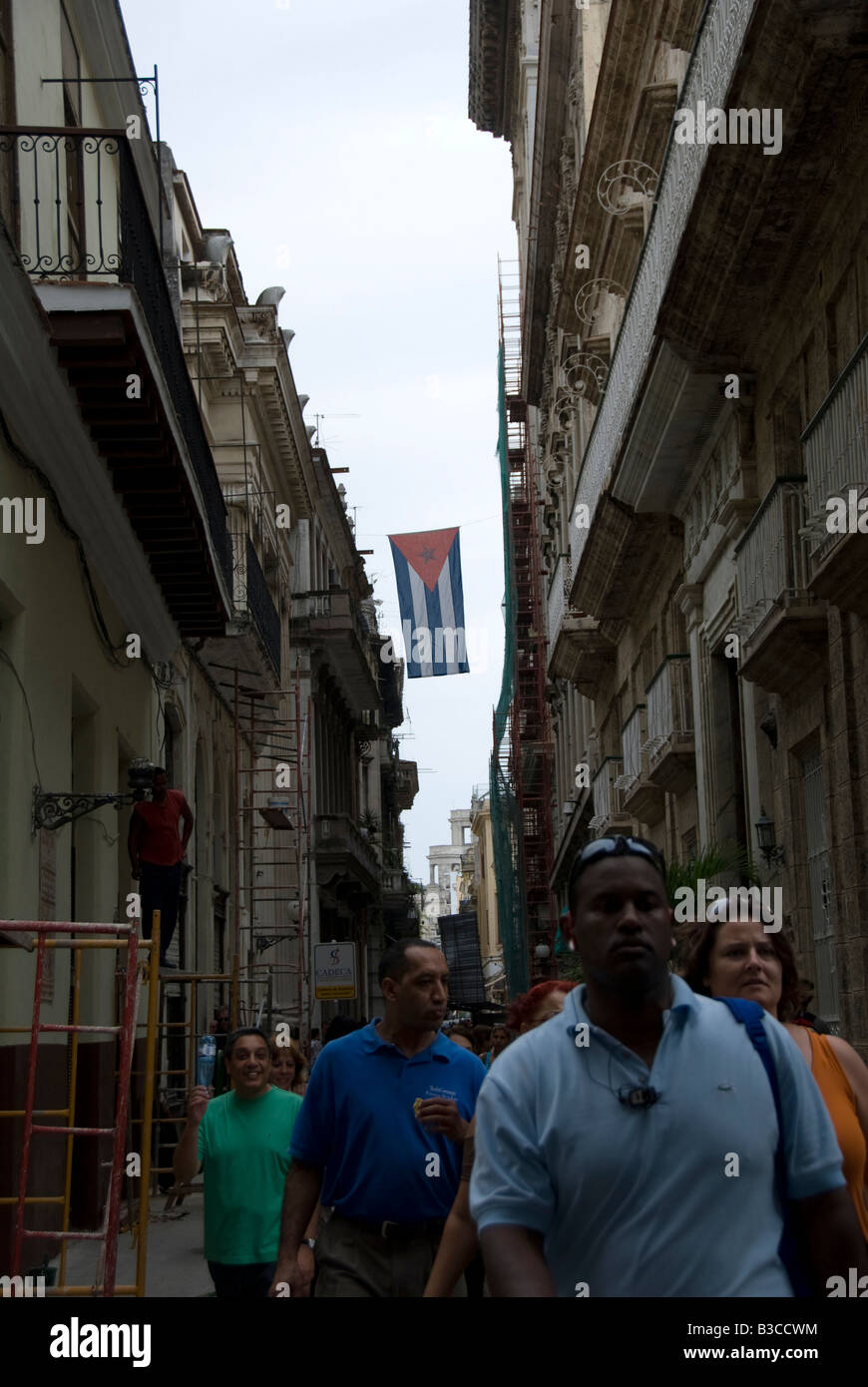 Straße Schüsse La Havana Stockfoto