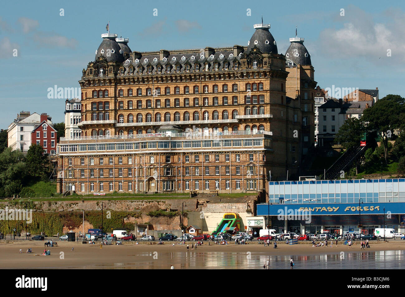 Das Grand Hotel-Scarborough Stockfoto