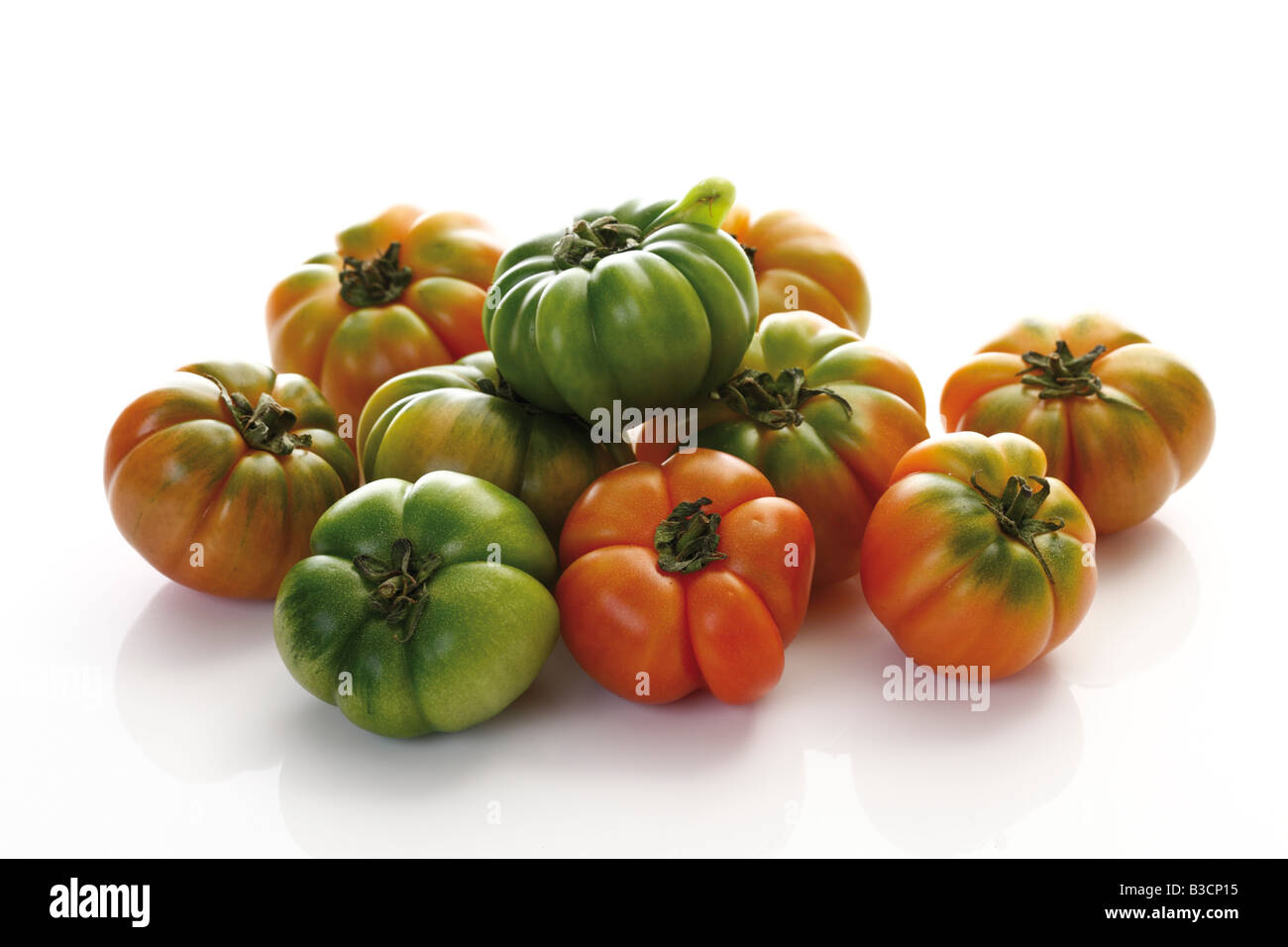 Oxheart Tomaten Stockfoto