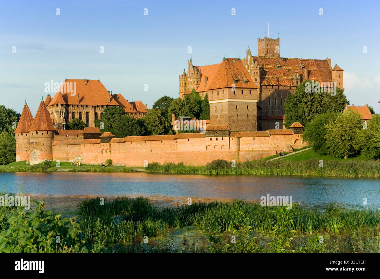 Schloss Marienburg, Polen Stockfoto