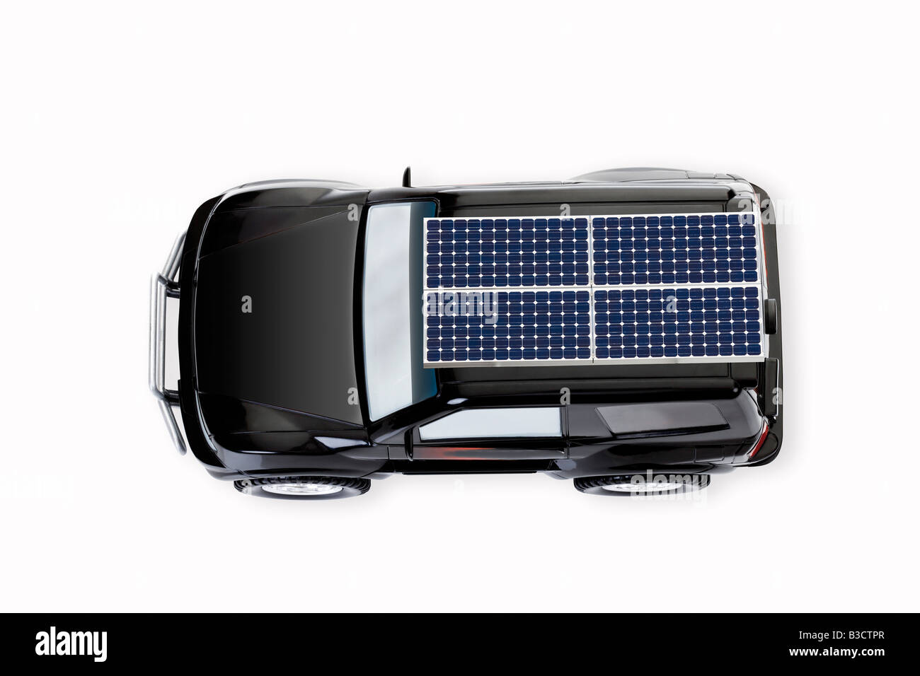 Solar-Auto Stockfoto