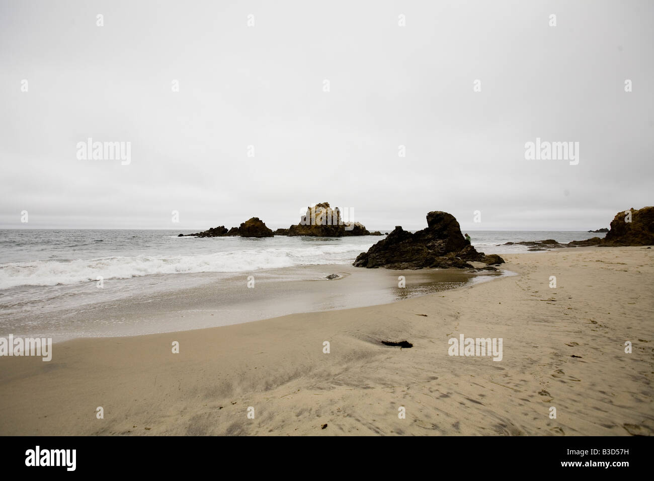 Pfeiffer Beach Big Sur ca Kalifornien USA Stockfoto